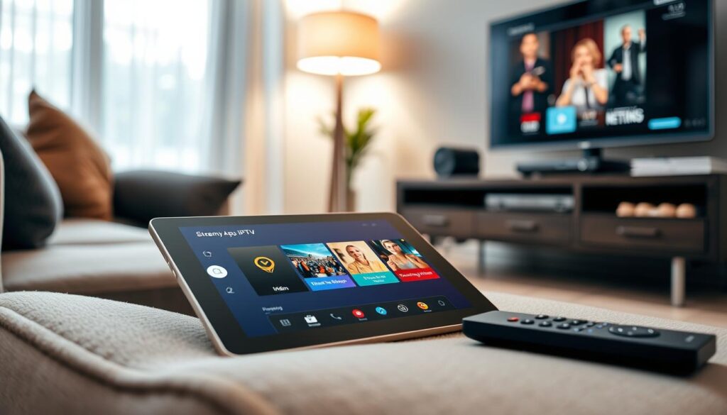 IPTV sur tablette